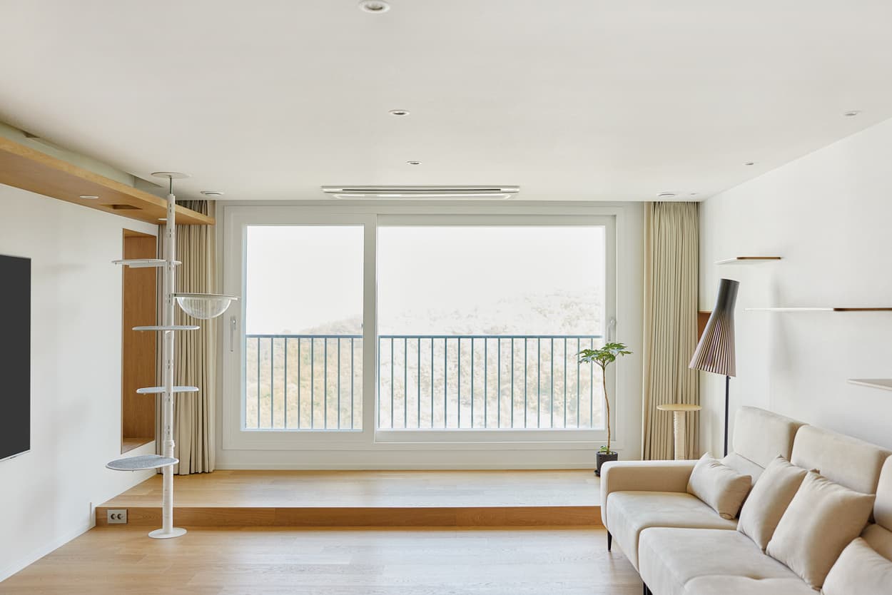 고양이를 위한 집, 32평 아파트